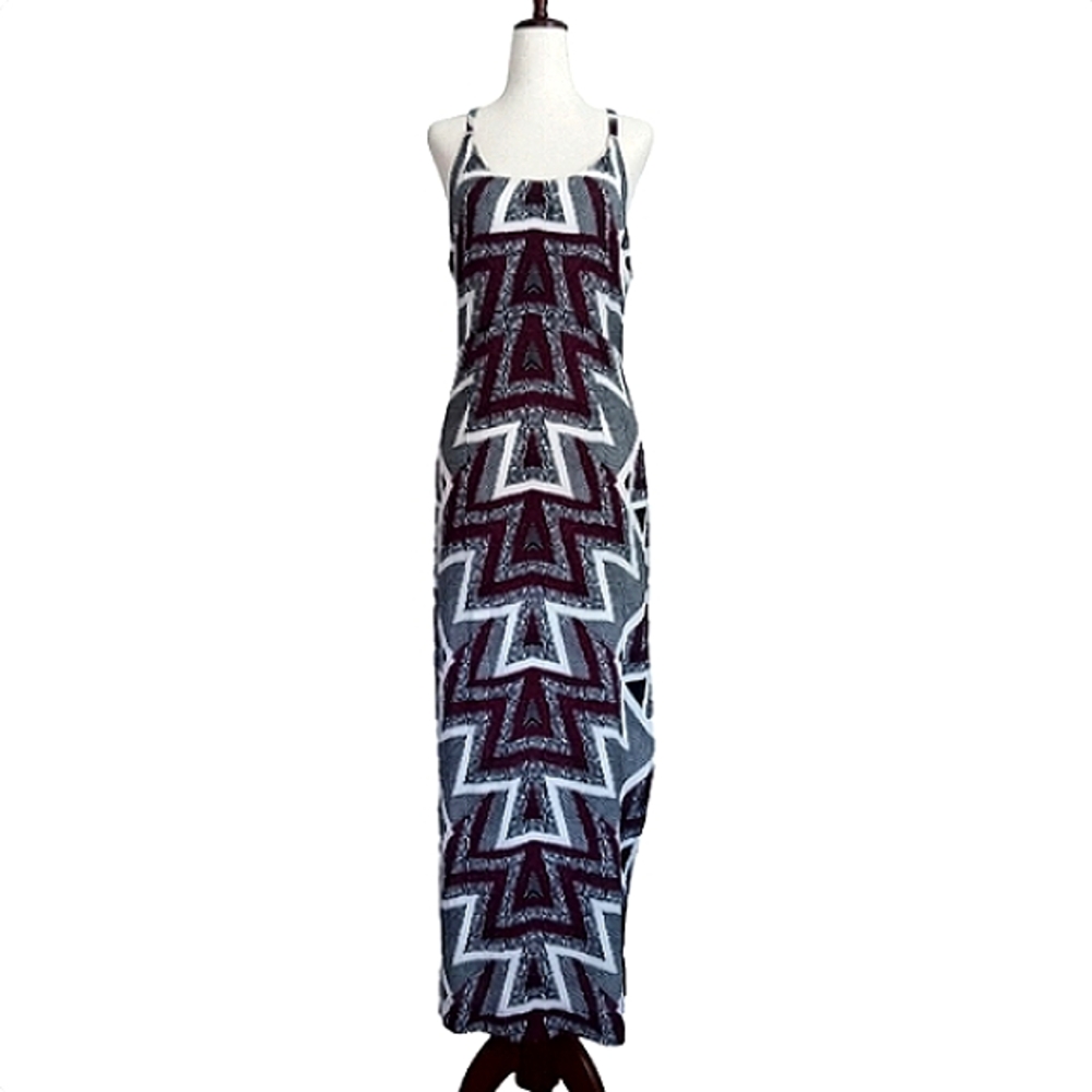 🎁Free People ~ Vintage Maxi Dress with a Scoop Front Neckline & Dramatic T-Back